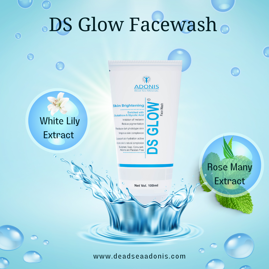 Achieve Radiant Skin with DS Glow Facewash by ADONIS