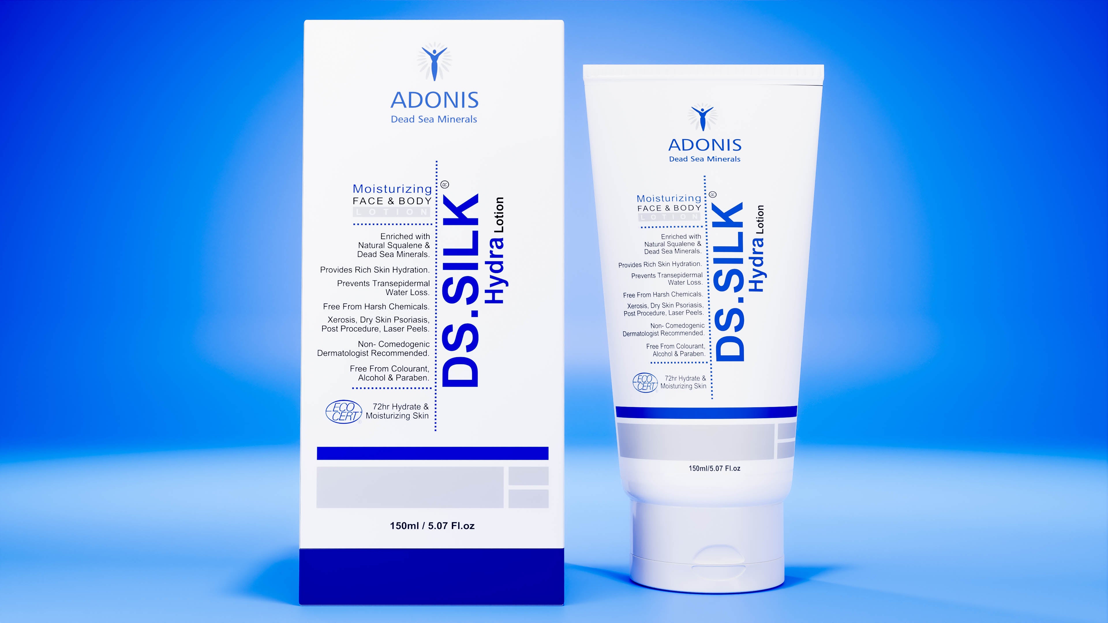Experience Ultimate Hydration with DS Silk Hydra Lotion by Adonis
