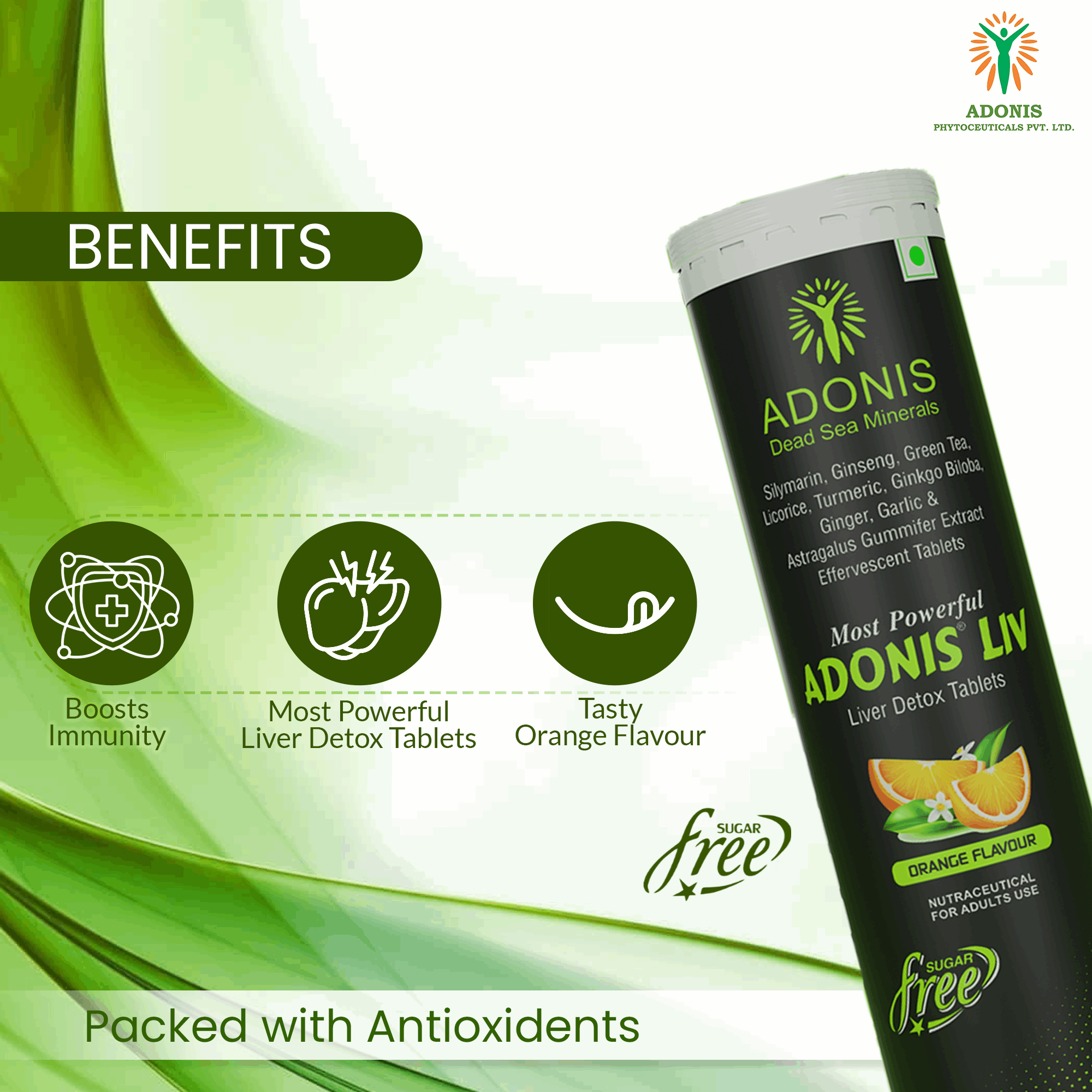 ADONIS LIV LIVER DETOX TABLETS (Buy 1 Get 1 Free)