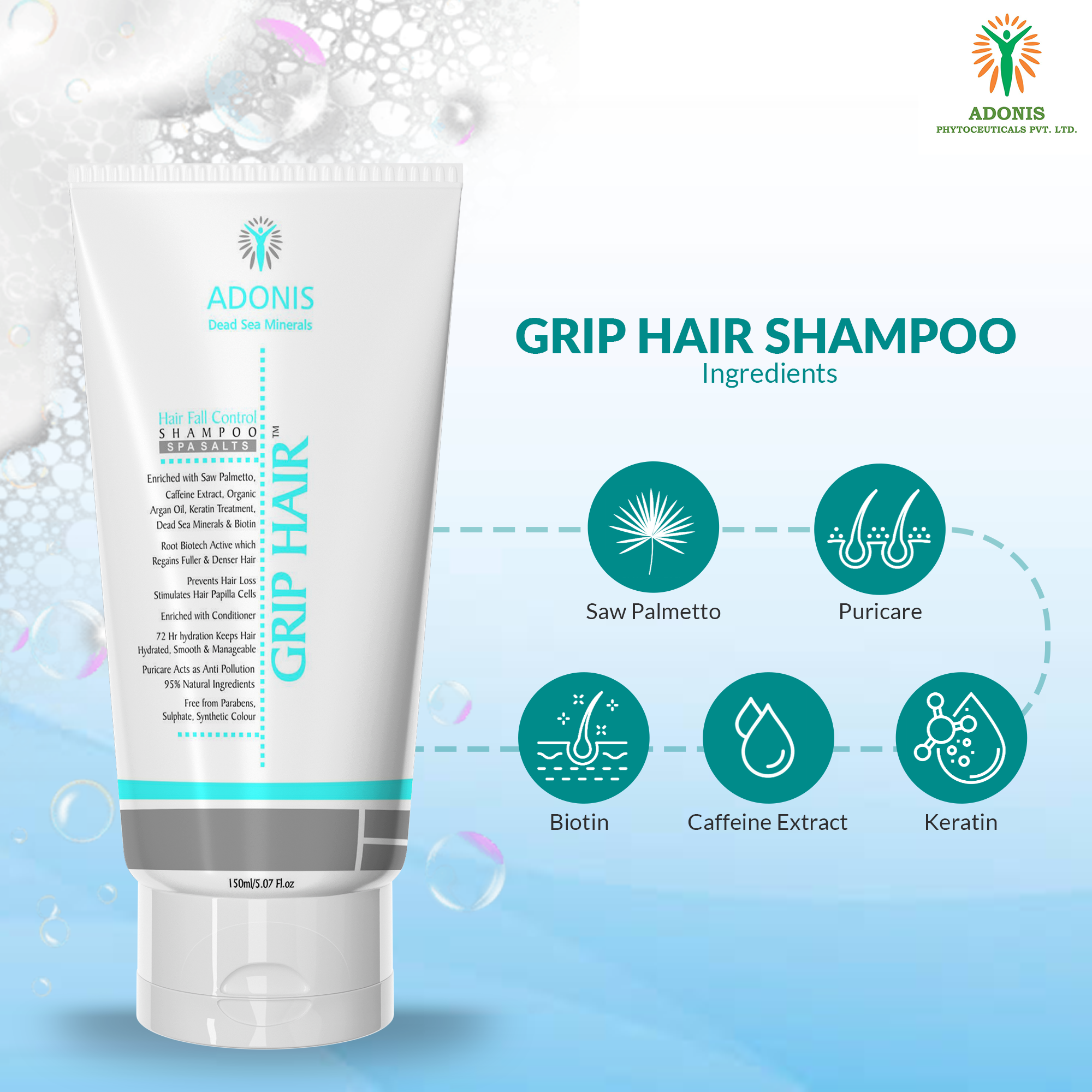 GRIP HAIR SHAMPOO