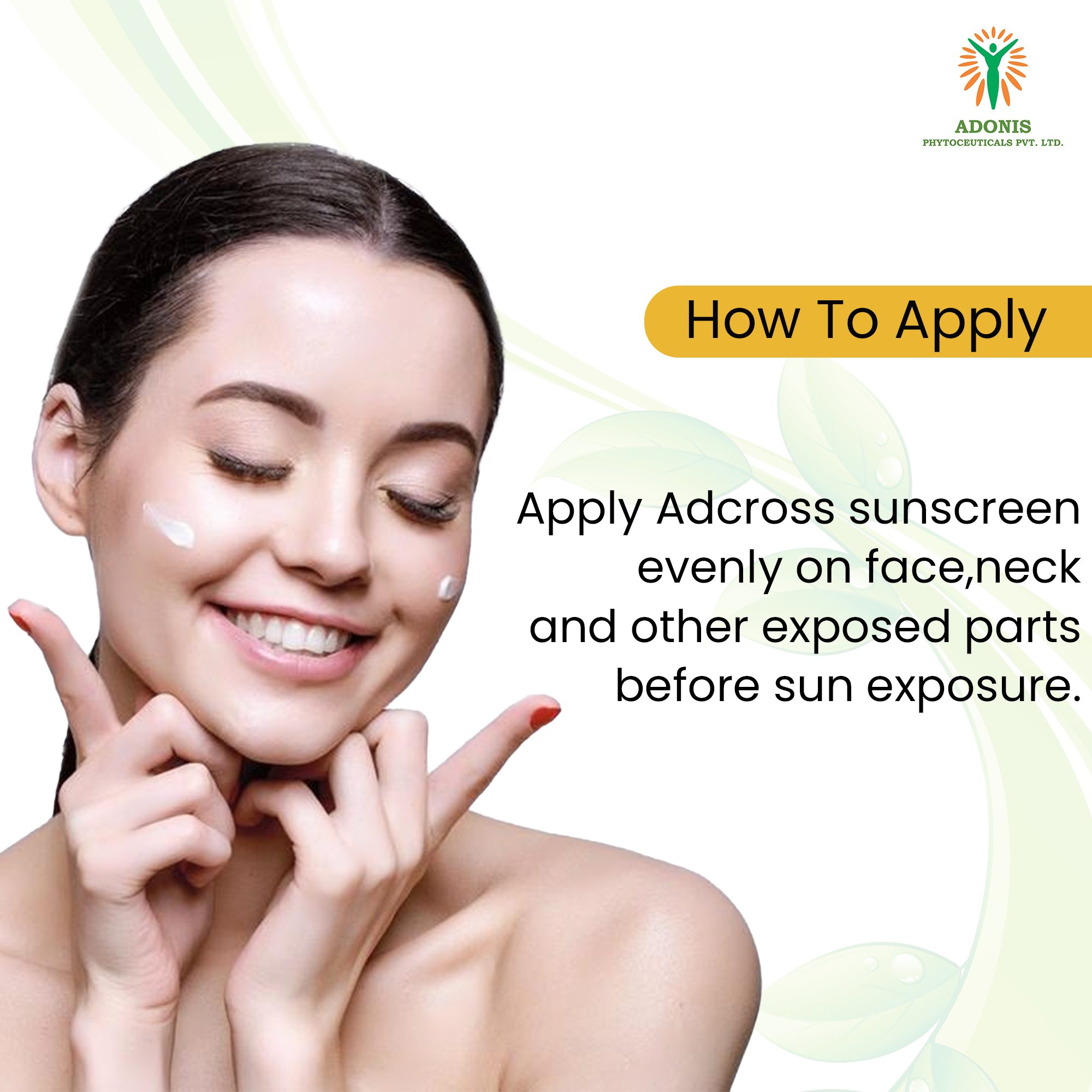 ADCROSS LOTION SPF- 50 SUNSCREEN