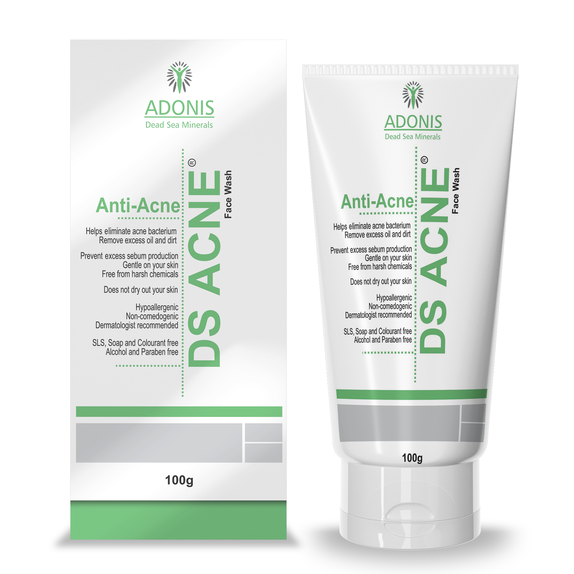DS ANTI-ACNE FACEWASH