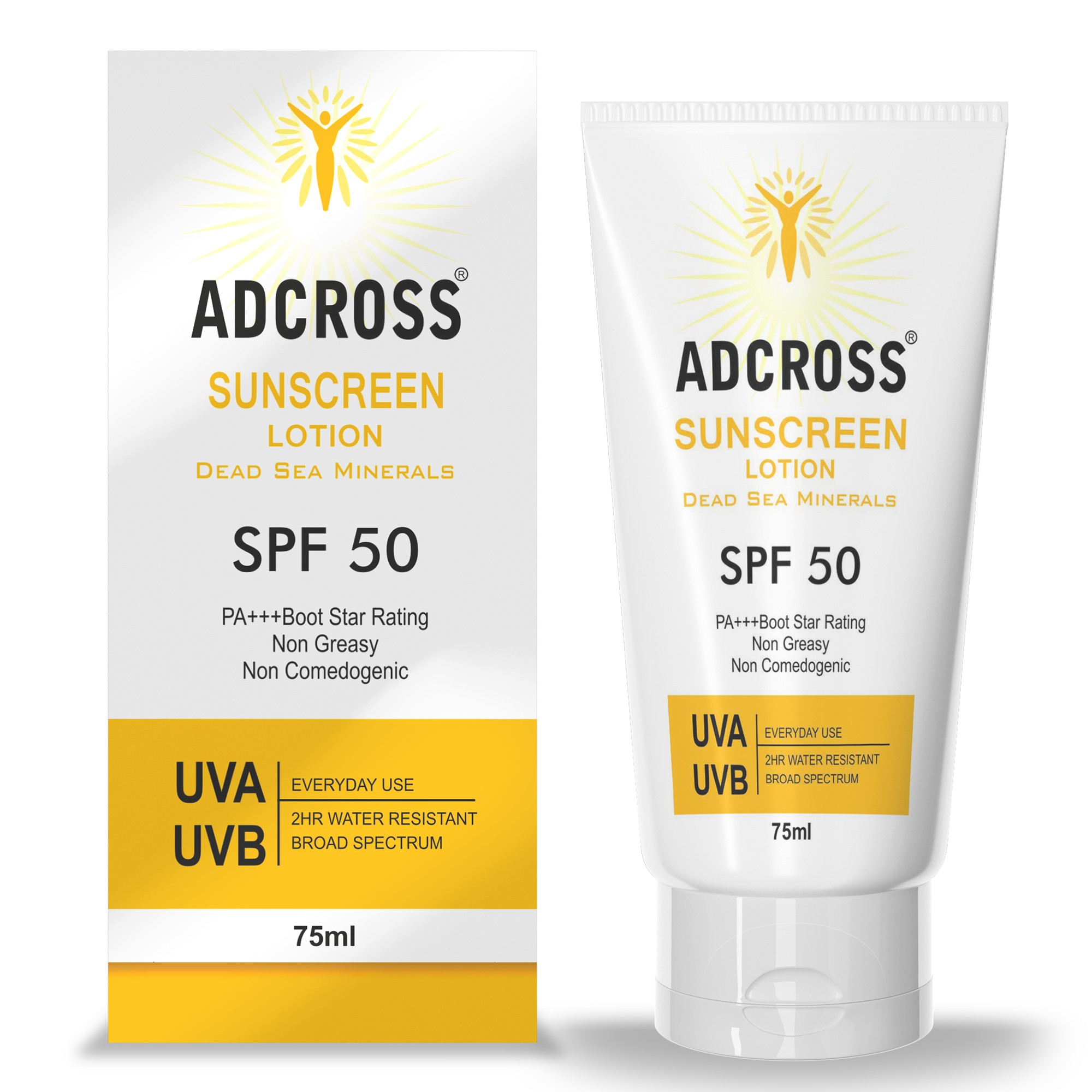 ADCROSS LOTION SPF- 50 SUNSCREEN