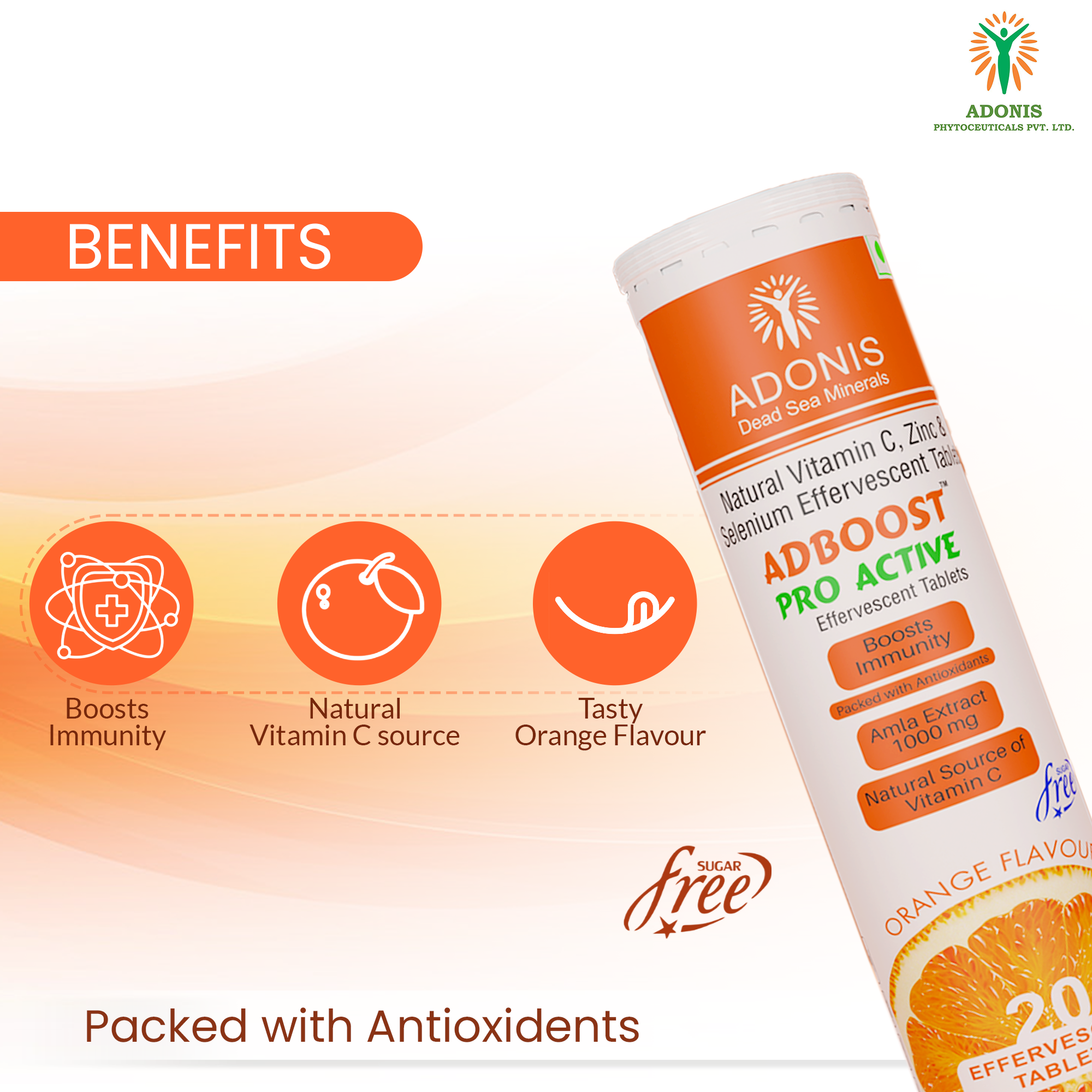 ADBOOST PRO ACTIVE EFFERVESCENT TABLETS