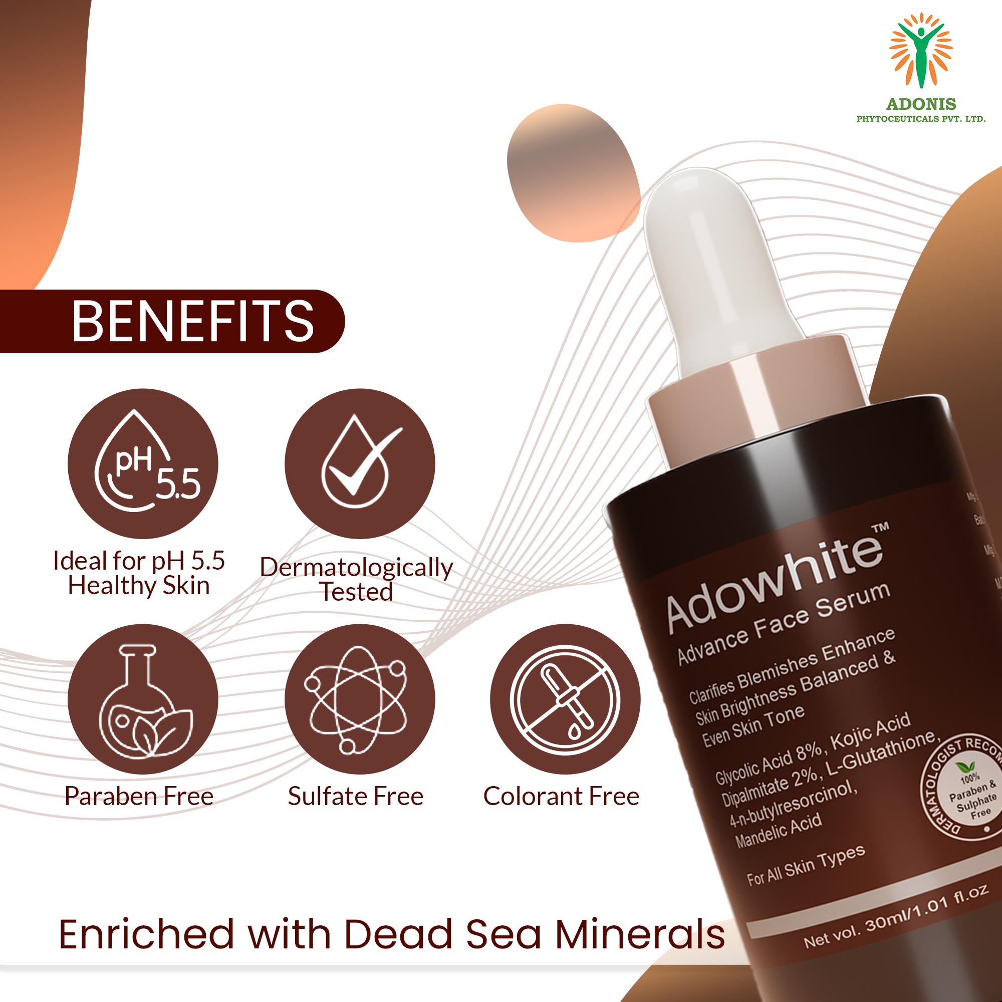 ADOWHITE ADVANCE FACE SERUM