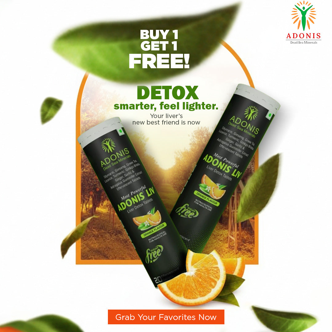 ADONIS LIV LIVER DETOX TABLETS (Buy 1 Get 1 Free)
