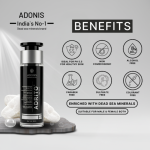 ADRITO Face Serum 50ml | Reduce Fine Lines Dark Sports & Wrinkles Serum | Evens Skin Tone & Brightens Dull Skin Lightweight & Fast Absorbing | For Men & Women Daily Use