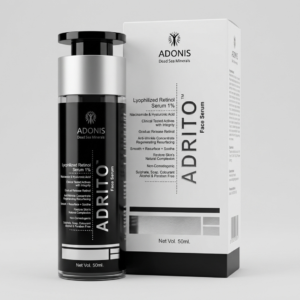 ADRITO Face Serum 50ml | Reduce Fine Lines Dark Sports & Wrinkles Serum | Evens Skin Tone & Brightens Dull Skin Lightweight & Fast Absorbing | For Men & Women Daily Use