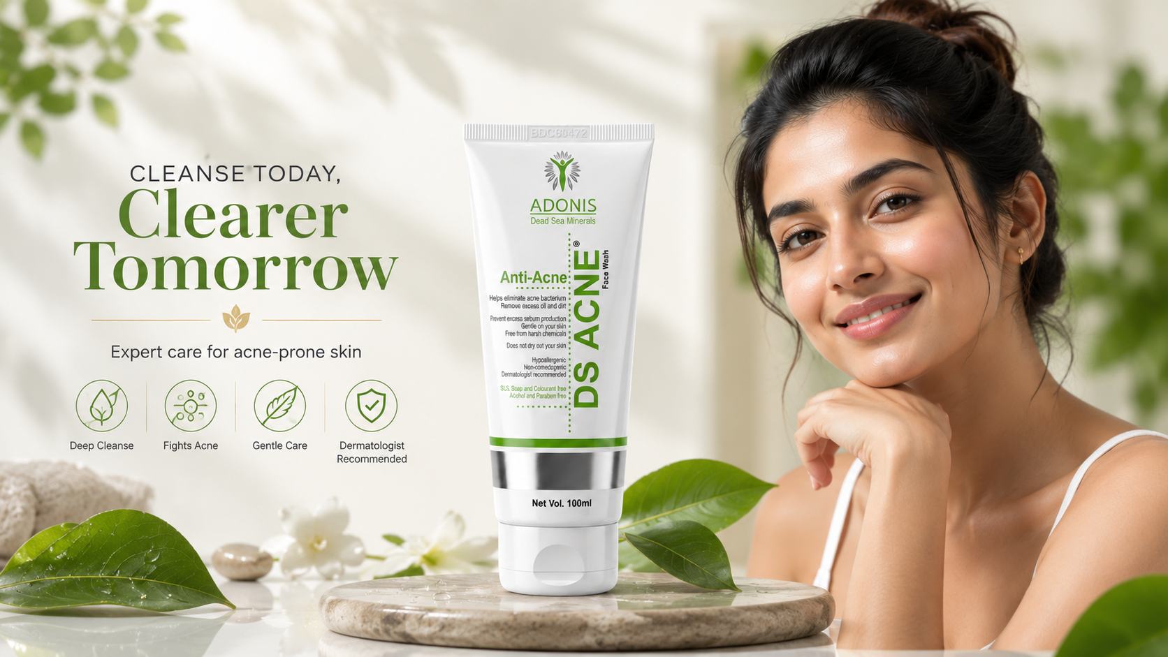 DS Anti Acne Facewash for all skin types | Adonis