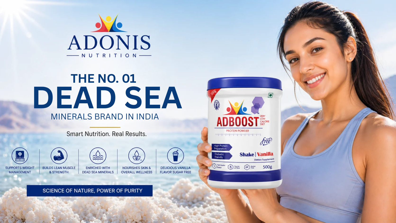 The No.01 Dead Sea Minerals Brand in India | Adonis