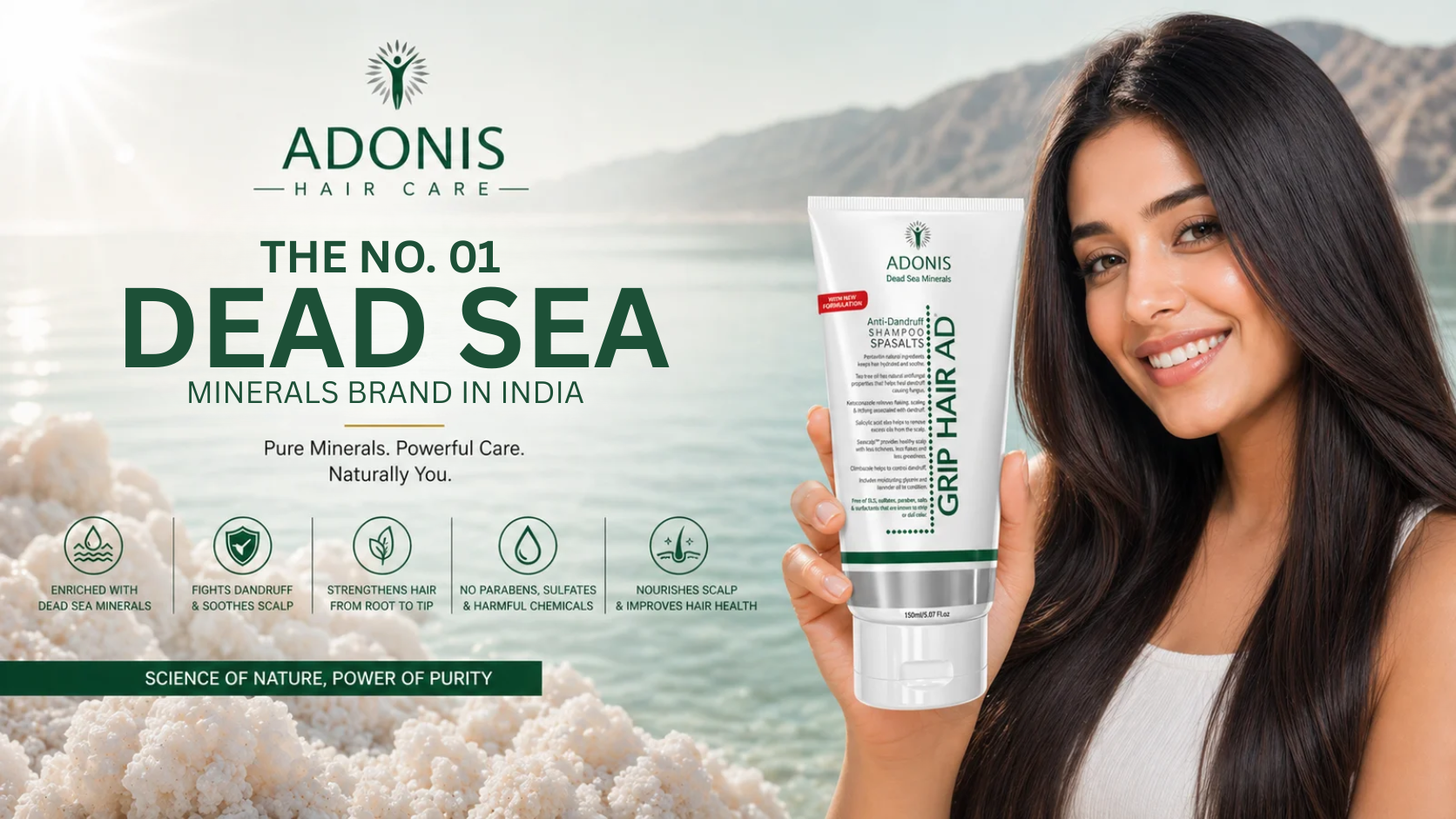 The No.01 Dead Sea Minerals Brand in India | Adonis