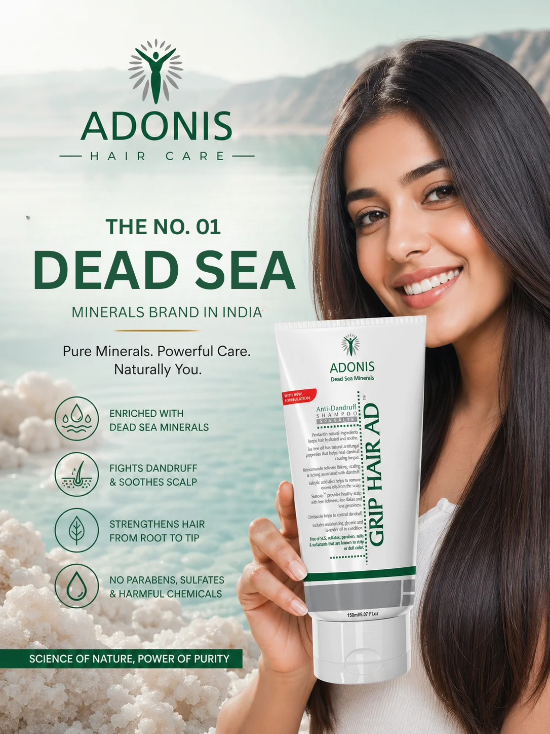 The No.01 Dead Sea Minerals Brand in India | Adonis