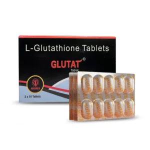 GLUTAT TABLET – Skin Brightening Supplement | L-Glutathione for Even Tone & Radiant Skin