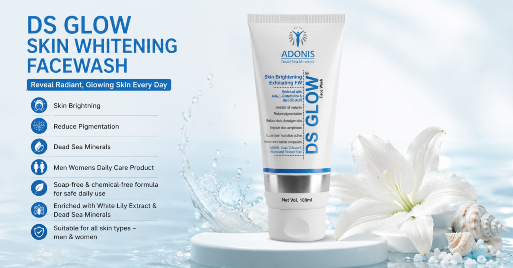 Best Dead Sea minerals face wash for glowing skin | Adonis